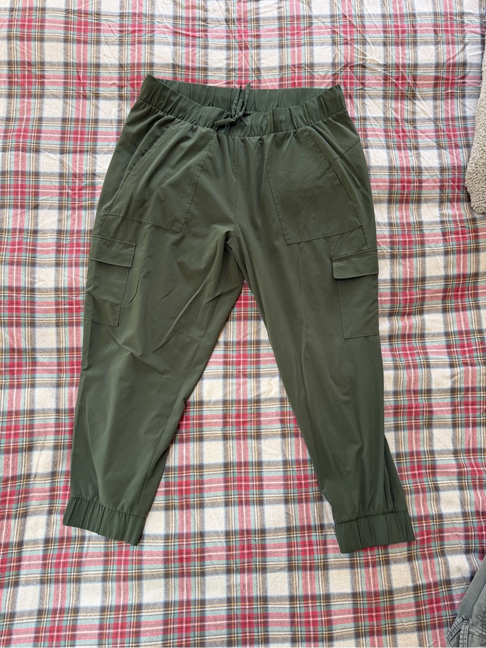 all in motion Olive Green Cargo Jogger Pants